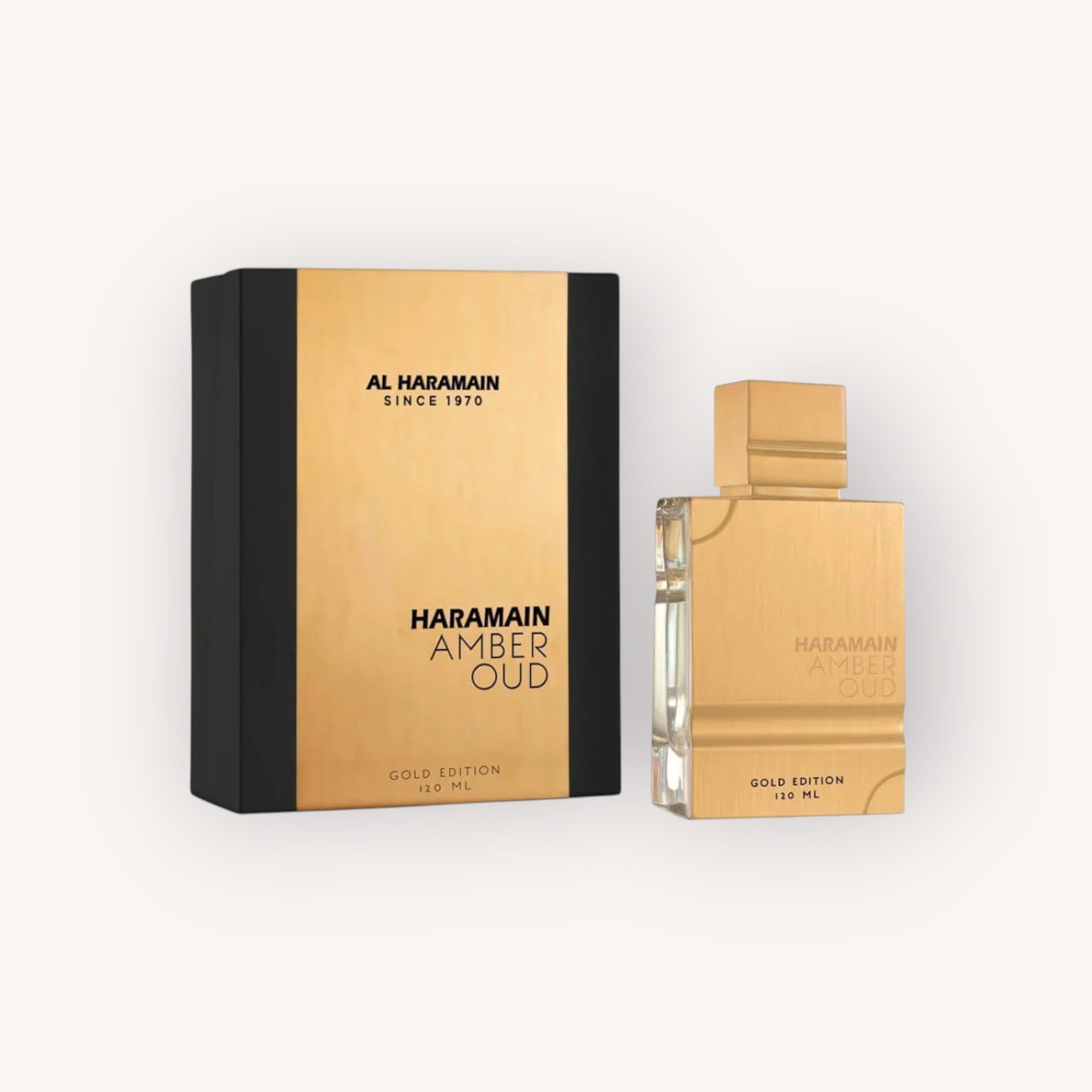 عطر الحرمين أمبر عود الإصدار الذهبي التجريبي  120 مل