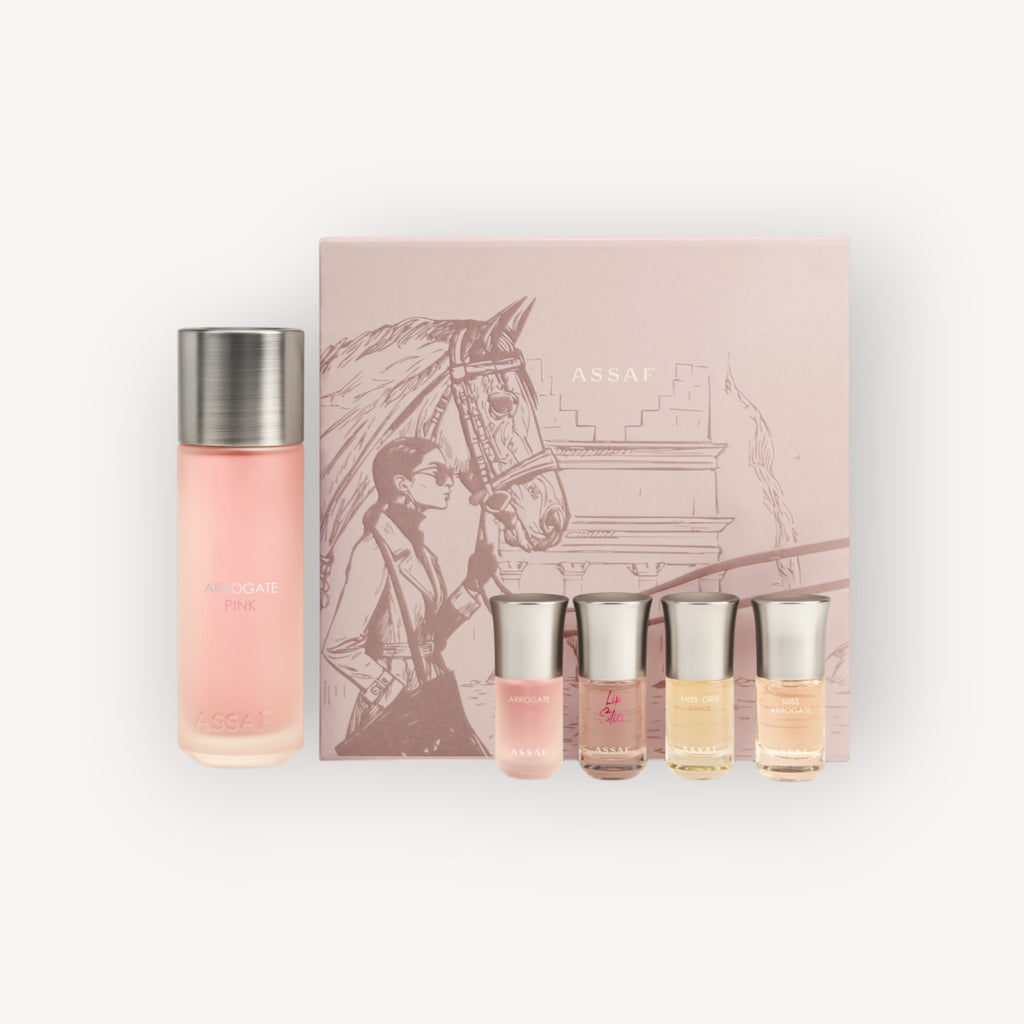 Assaf Arrogate Pink New Pag Gift Set (EDP 200ml + 4×10ml)