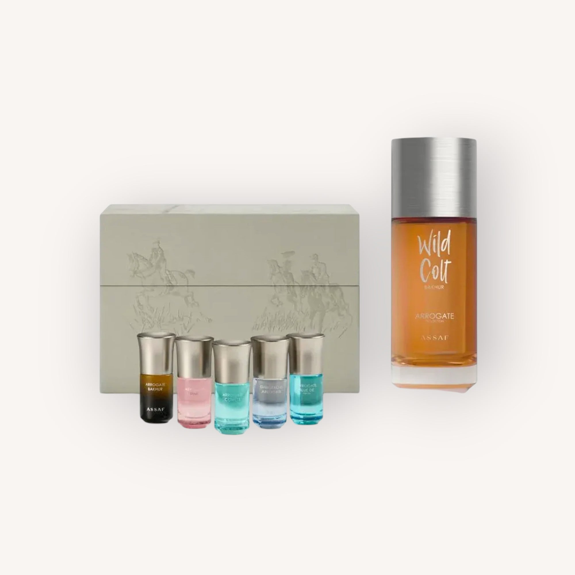 Assaf Wild Colt Bakhur Gift Set 150ml + 5×10ml + 5 Sachets