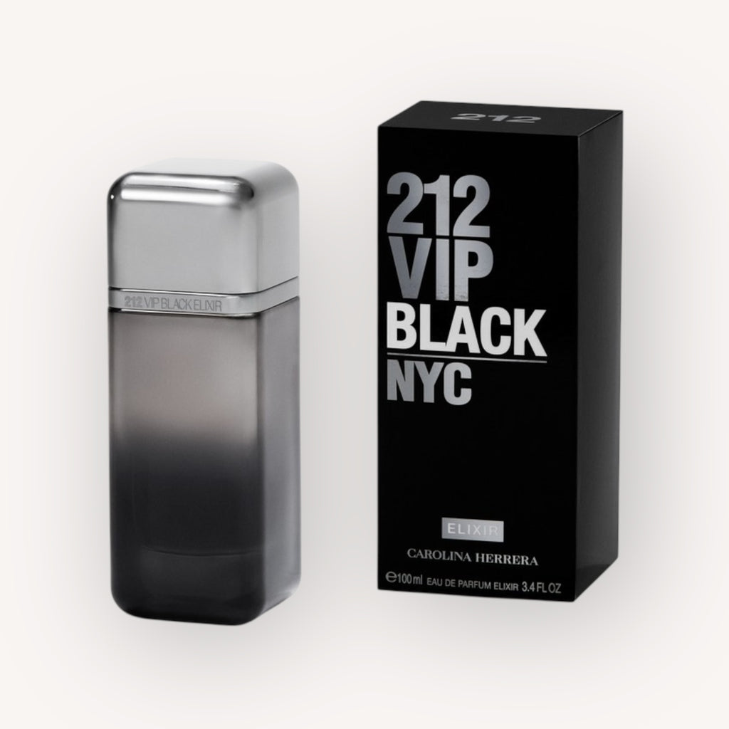 Vip Black Elixir Carolina Herrera 212 VIP Black Elixir EDP - Long Lasting Men's ...