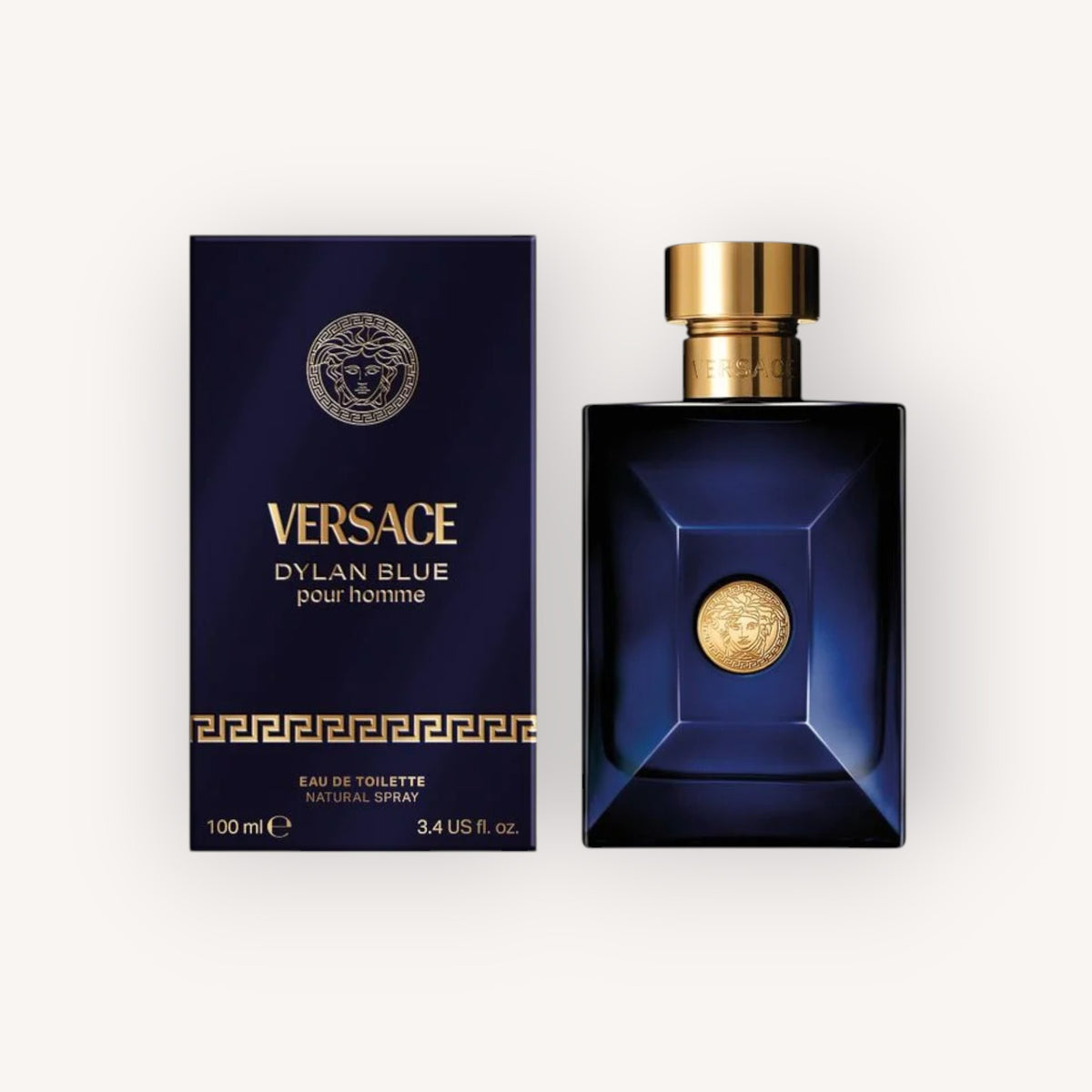 Versace Dylan Blue EDT - Aromatic Fougère Fragrance | Rammah Store
